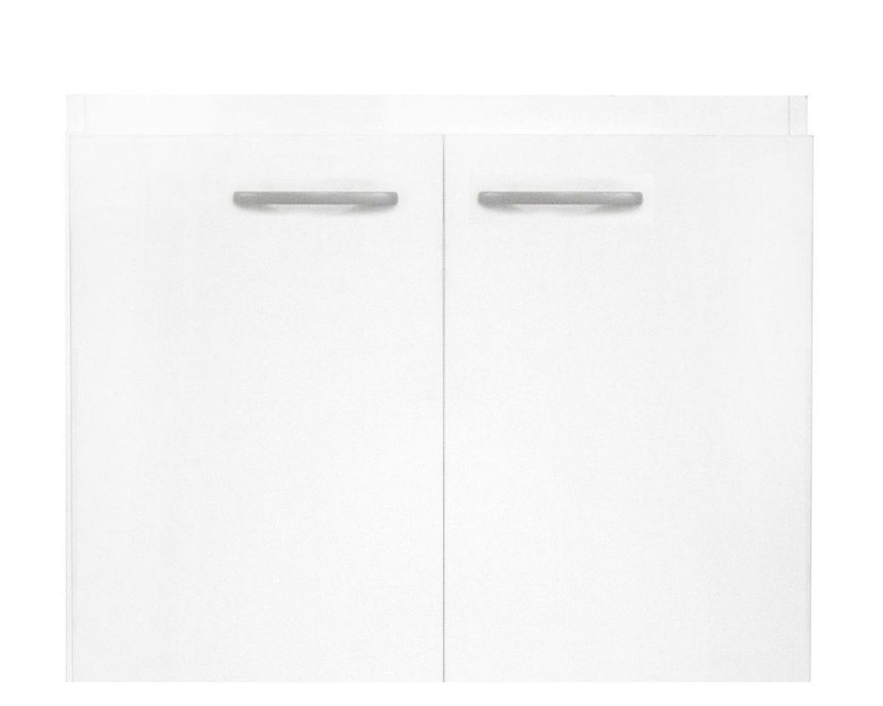 Mueble base lavaplatos 2 puertas Frutillar blanco Mobikit-1