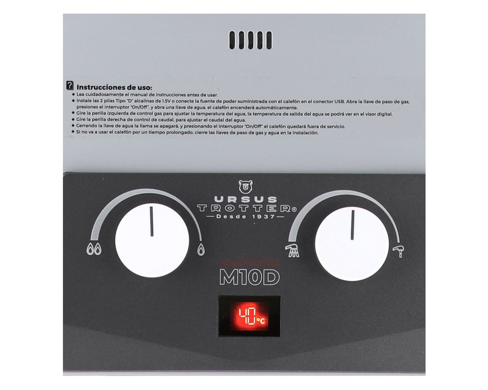 Calefont Komfortek UT M10-D 10 lt tiro natural gas natural-2