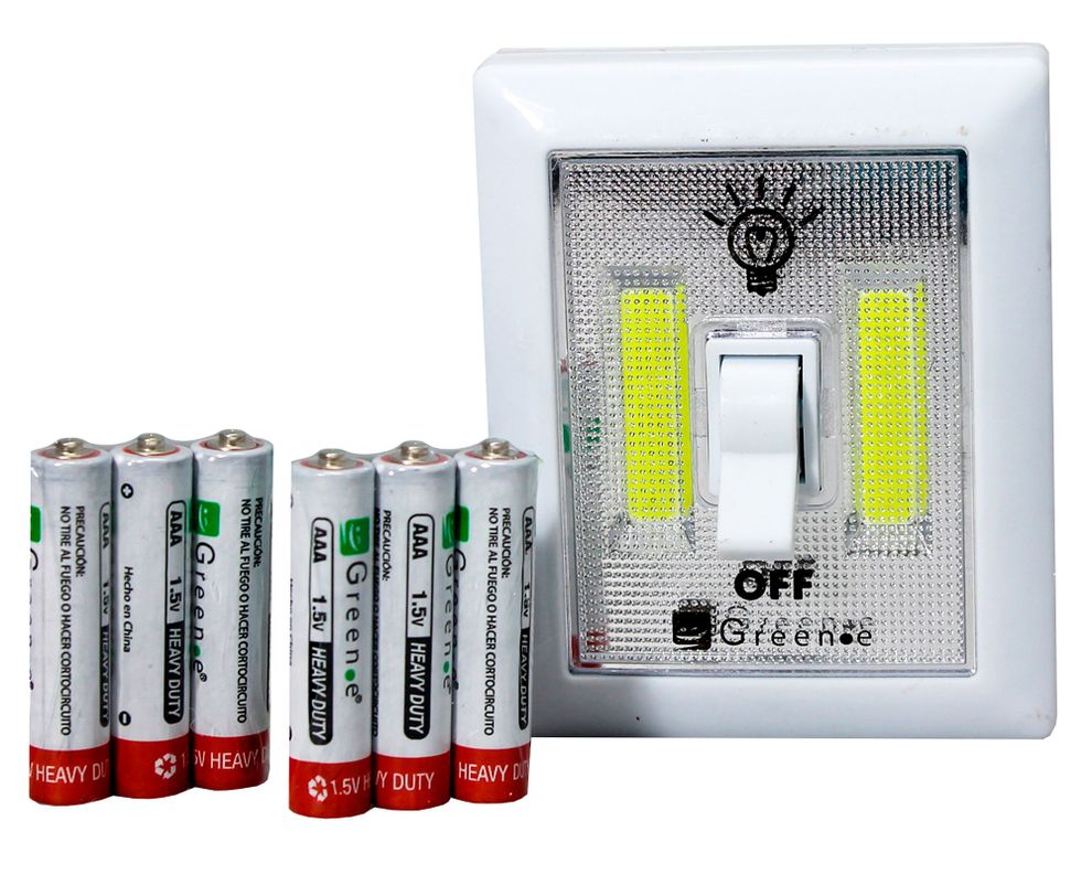 Luz LED decorativa Tic Tac Green-e-1