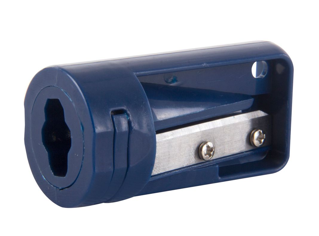 Juego lápices + sacapuntas RVO18-N carpintero madera acero plástico x5 piezas Robust-2