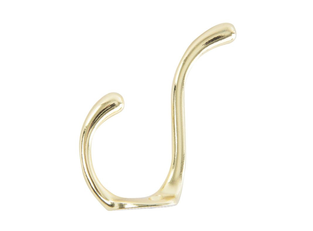 Gancho percha doble 100 mm bronceado Lioi-0