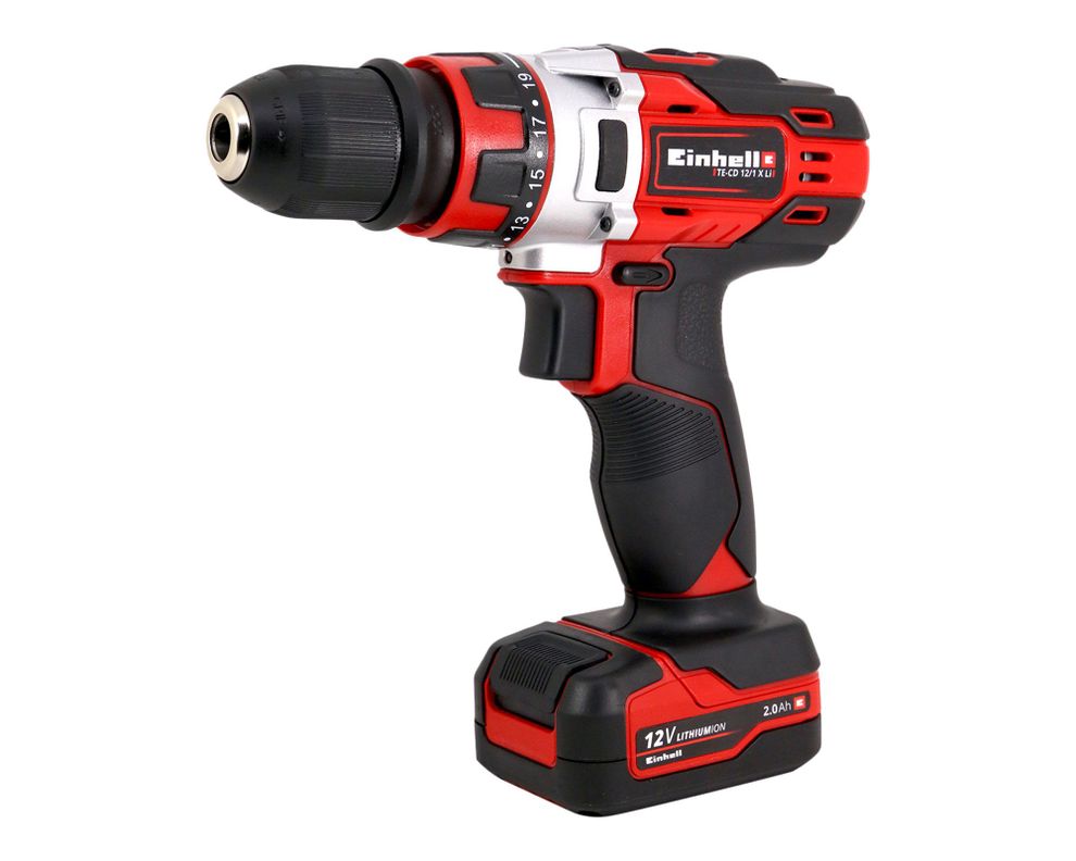 Taladro inalámbrico 12V 10mm TE-CD 12/1 X-Li Einhell-0