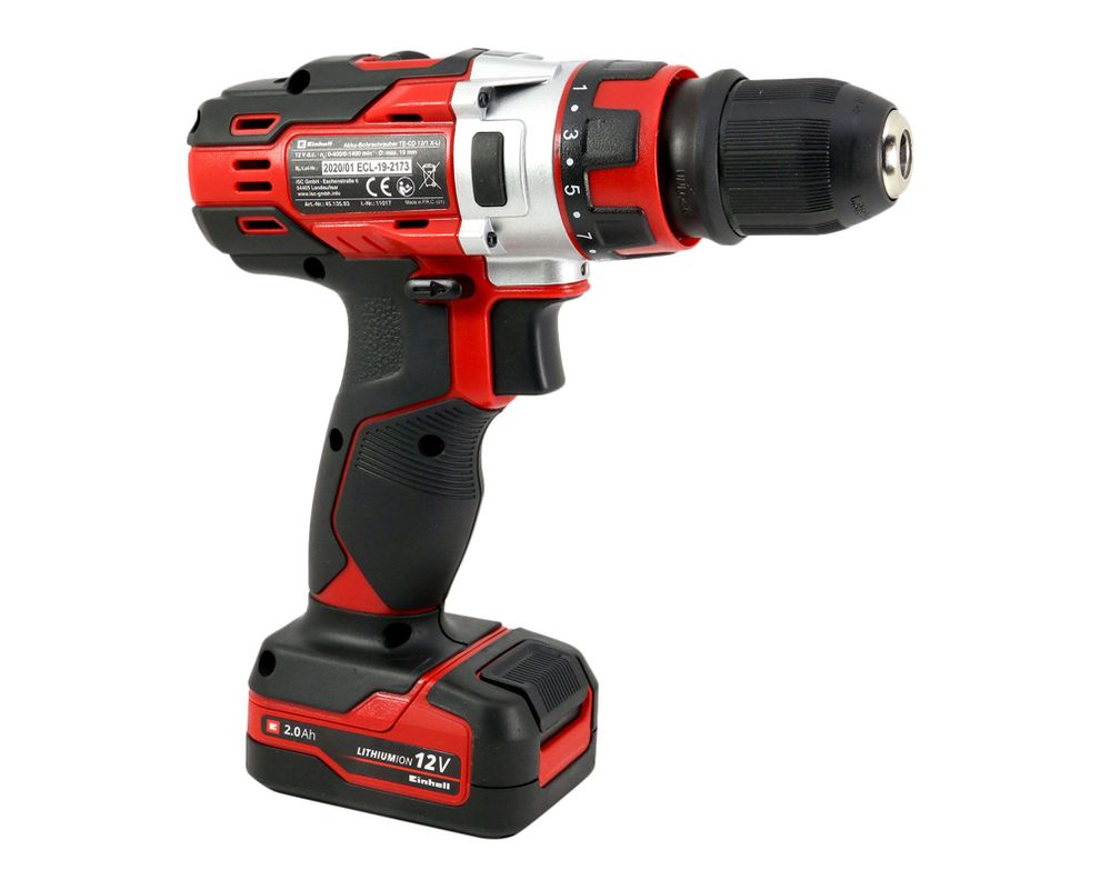 Taladro inalámbrico 12V 10mm TE-CD 12/1 X-Li Einhell-1