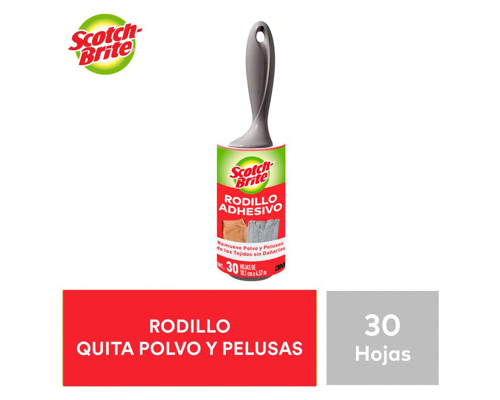 Rodillo quitapelusas 30 hojas desechables-1