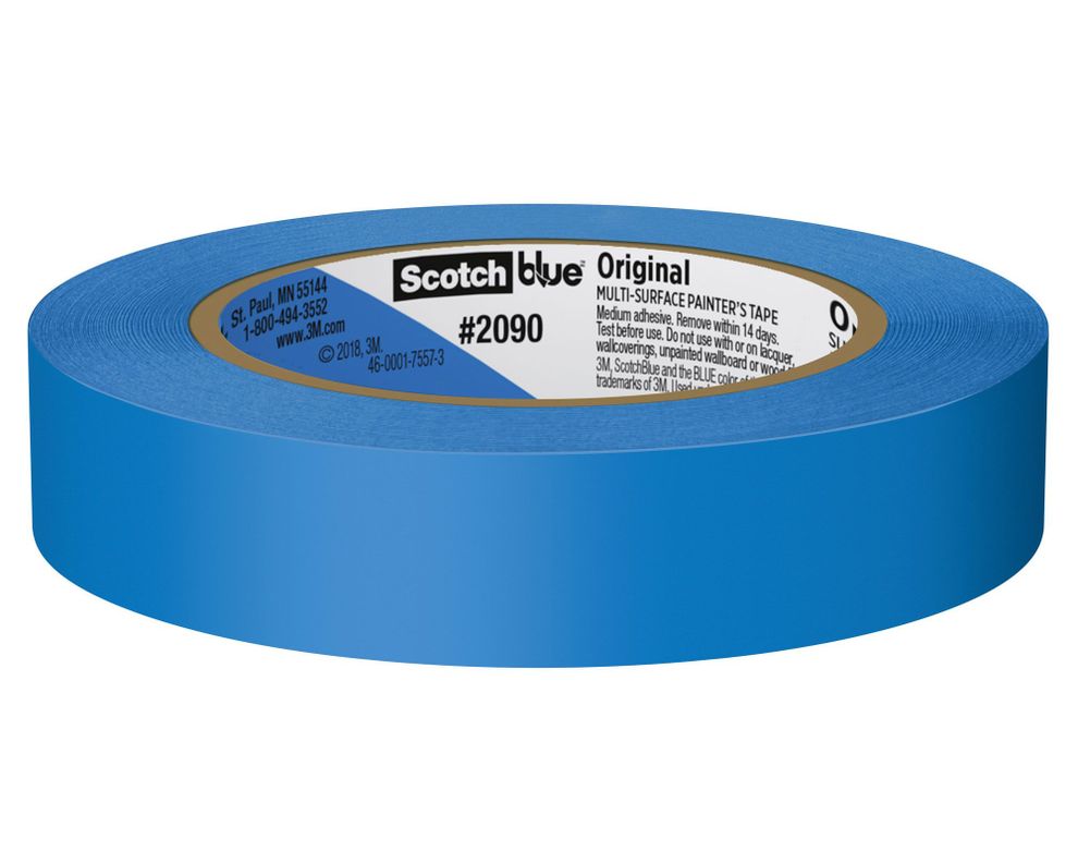 Cinta de tela Masking Blue 24 mm x 54.8 m azul-1