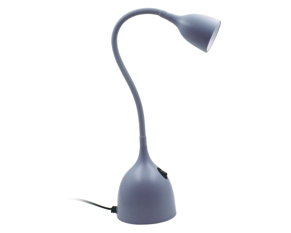 Lámpara de escritorio LED luz día Albert gris-0