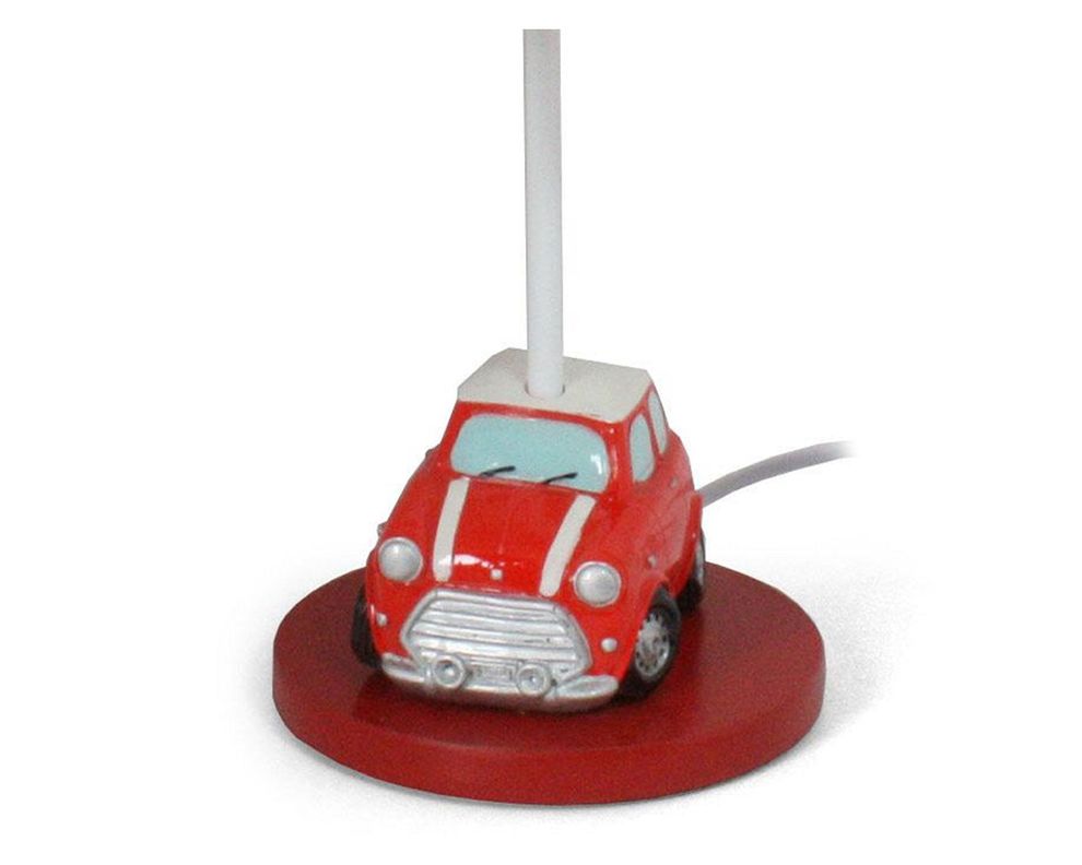 Lámpara sobremesa 1L E27 Auto mini rojo Tempora-1