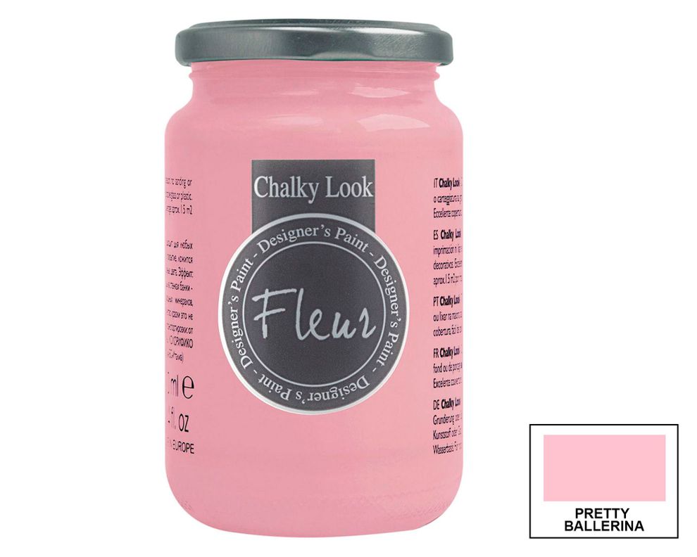 Pintura 330 ml Chalky look pretty ballerina mate Fleur-0