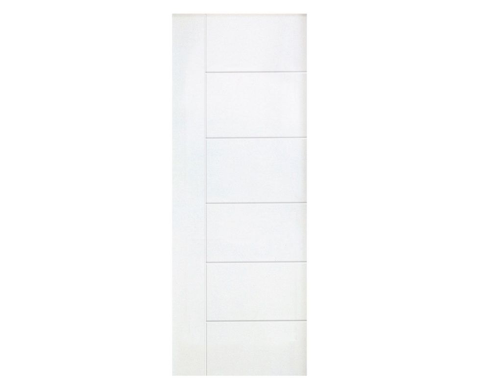 Puerta Interior Rosario HDF 80x200 cm Sin perforación Masonite-1