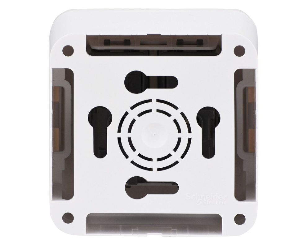 Casquete interruptor doble 16A Génesis blanco Schneider-2