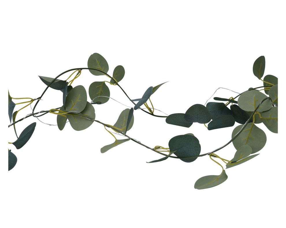Guirnalda Hojas eucaliptus verde 200 cm-1