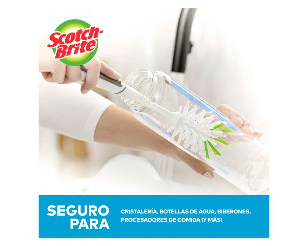Cepillo limpiador botellas Scotch-Brite-3