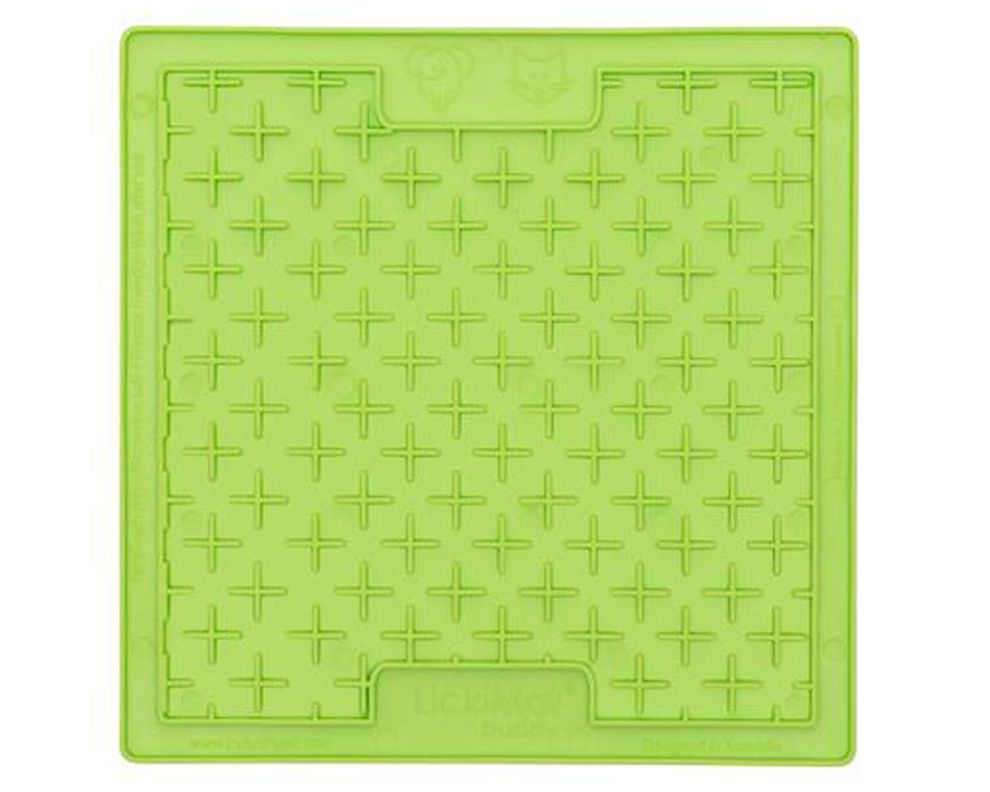 Plato silicona perro verde Lickimat-0
