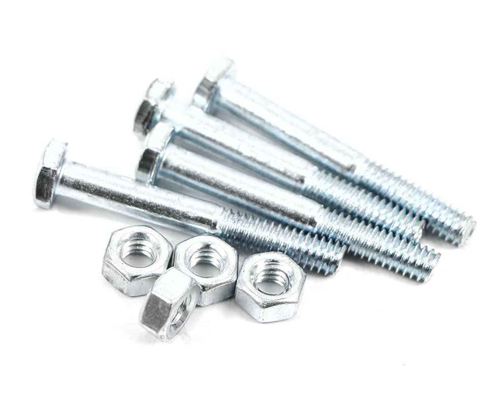 Perno hexagonal G2 nc 1/4x2'' z con tuerca b4 Imporper-0