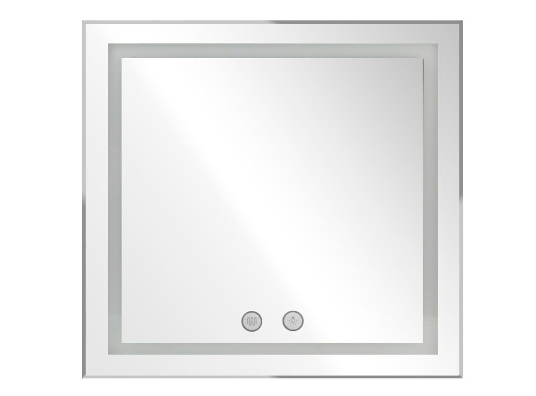 Espejo LED 80x80 cm Square frame Vessanti-0