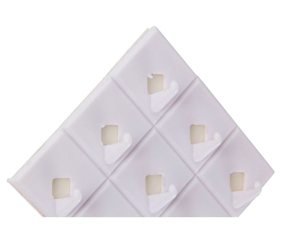 Ganchos decorativos rectos multiuso x9 unidades Cotidiana-2