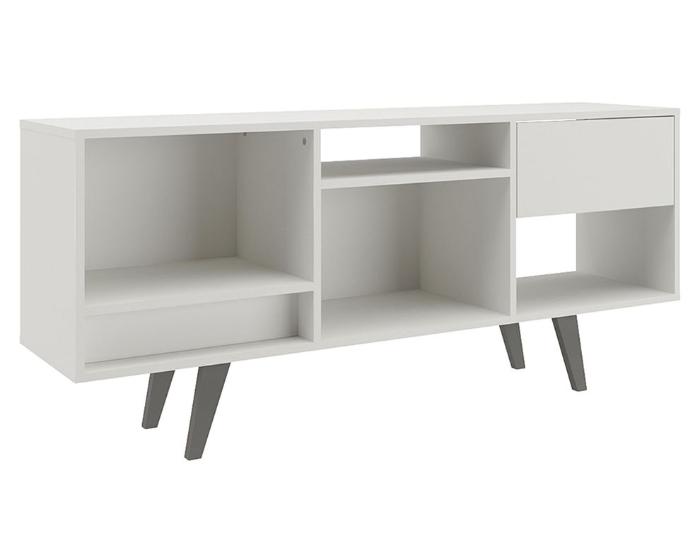 Rack TV 55" Rk 2111 blanco-0