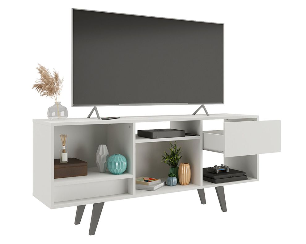 Rack TV 55" Rk 2111 blanco-1