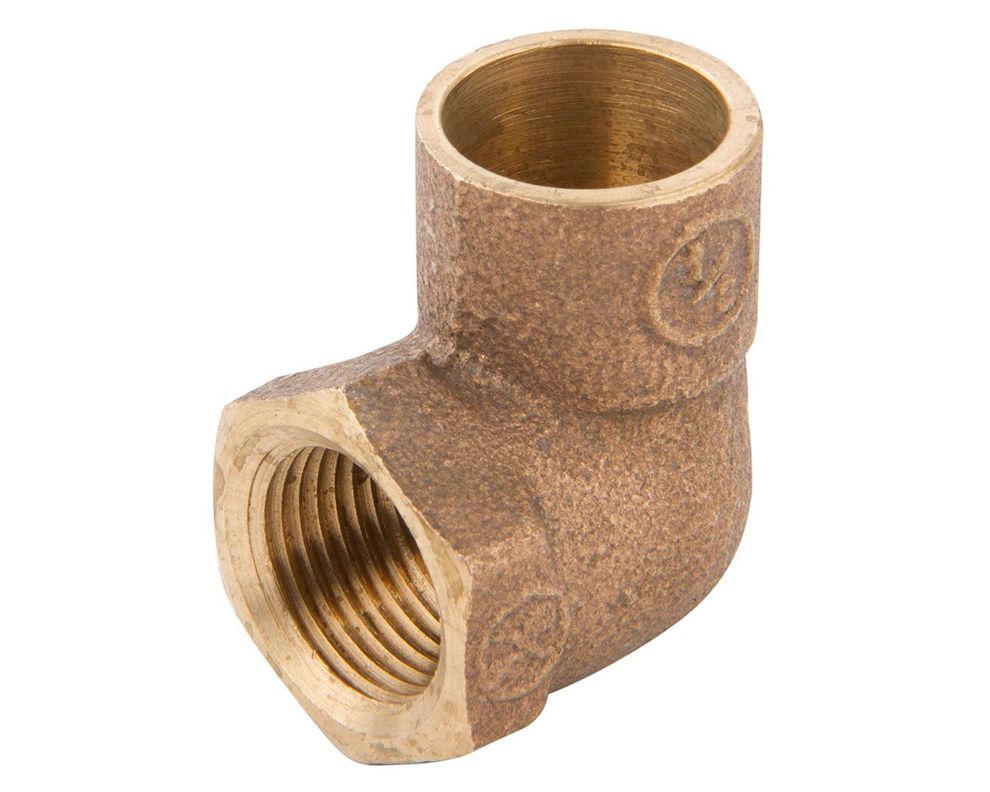 Codo de bronce 1/2 x 3/8 so hi Nibsa-0