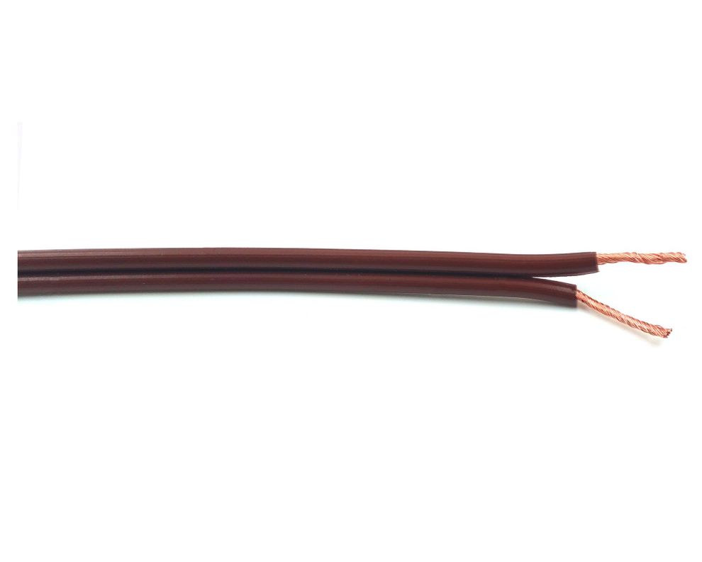 Cable SPT 2x18 AWG 1 m café Electromex-0