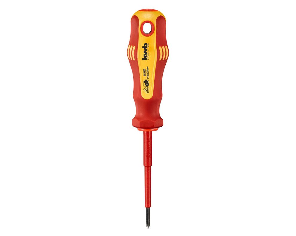 Destornillador para electricista PH0x75 mm-0