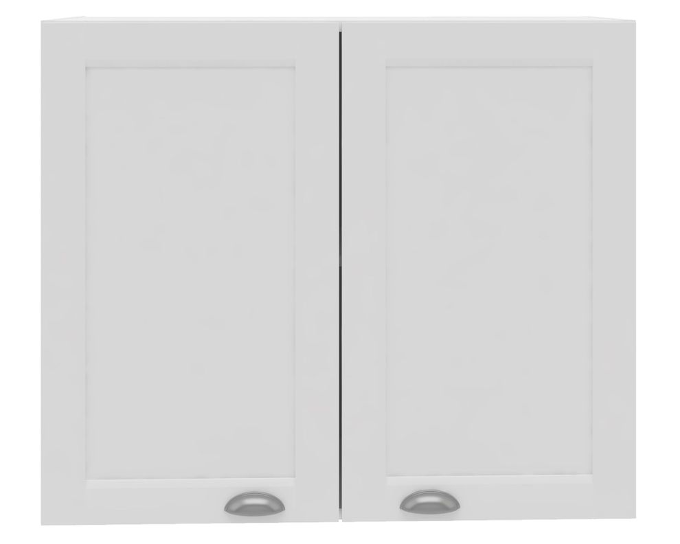 Mueble cocina mural 80 cm 2 puertas Premier blanco-0