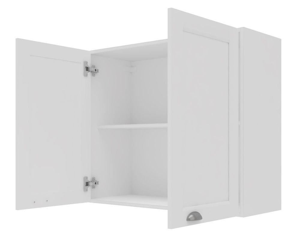 Mueble cocina mural 80 cm 2 puertas Premier blanco-2