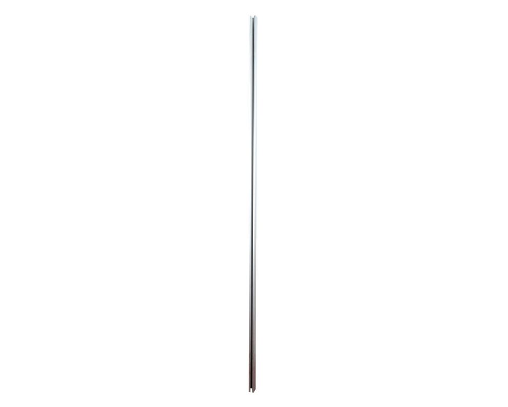 Riel 2 m U-21 aluminio Ducasse Industrial-0