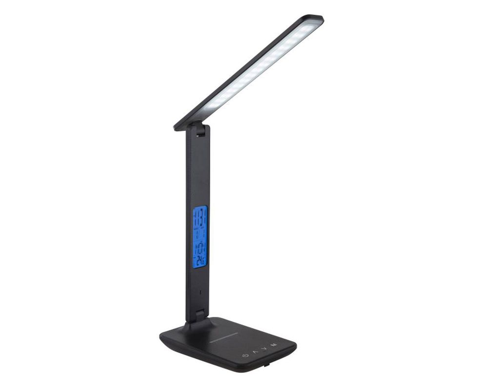 Lámpara escritorio LED Flex samani negro Abitare-0