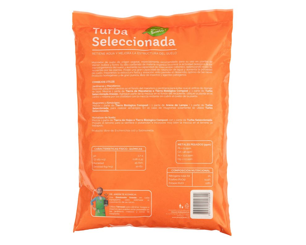 Sustrato Turba seleccionada 1 kg-1