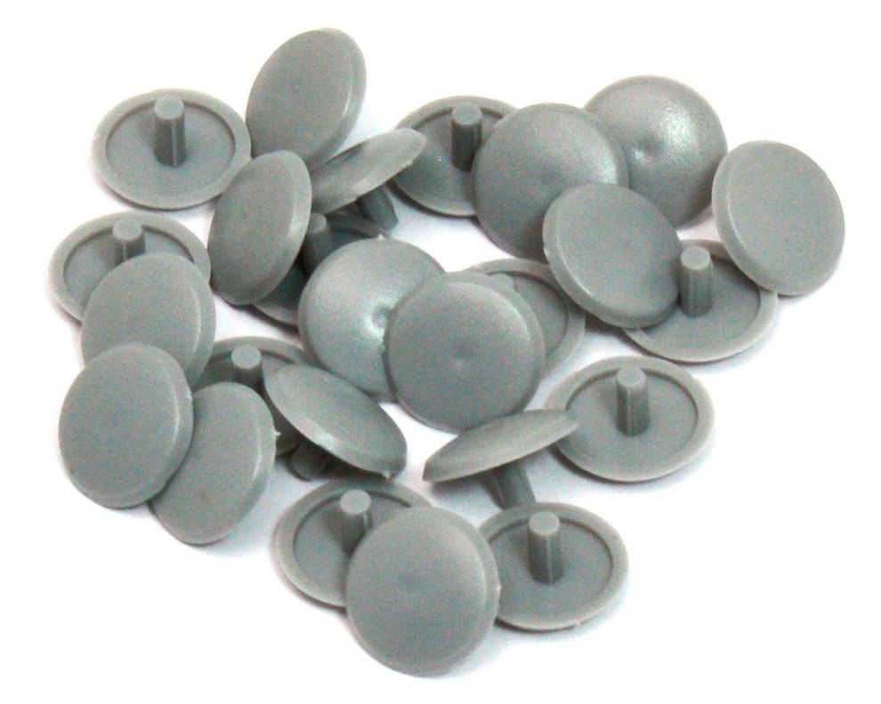 Tapa soberbio 1cm gris 20unidades. Imporper-0
