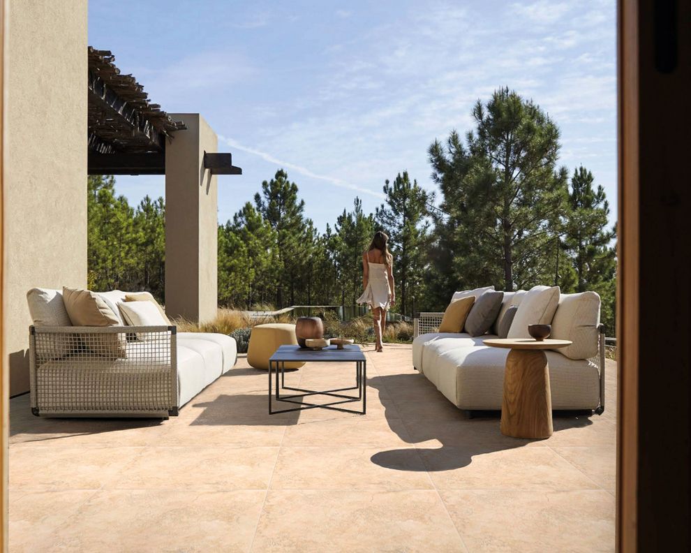Gres porcelanico 61x61 cm Mineral Stone beige 1.48 m2 Celima.-3
