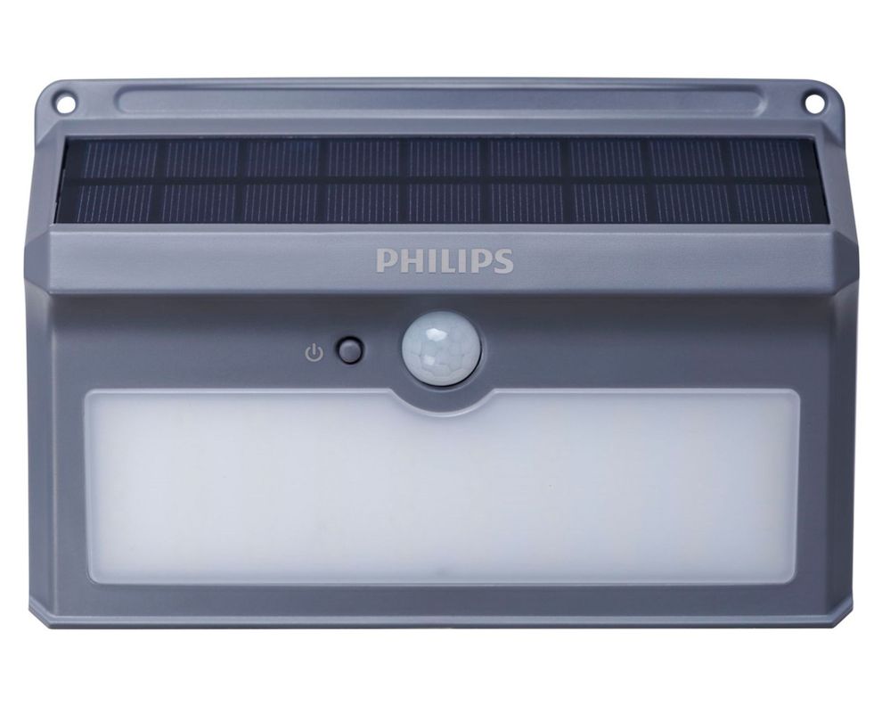 Apliqué de muro Solar luz fría 1.3W-0