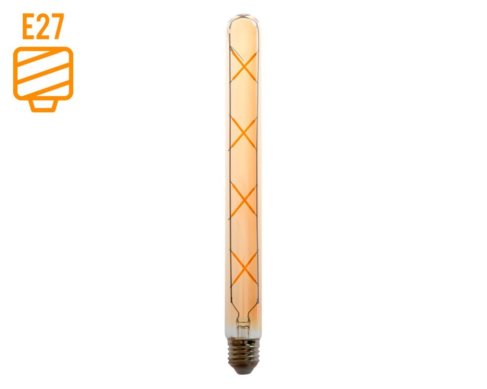 Ampolleta Led 4W E27 1L luz cálida T30 vintage-0