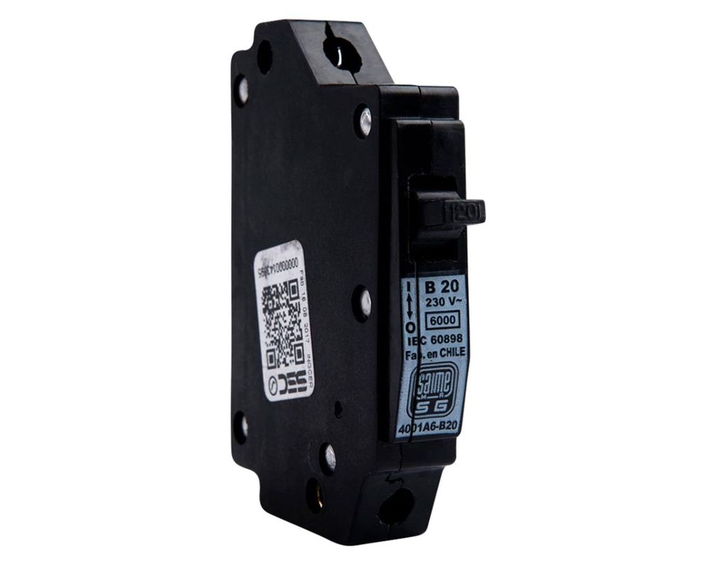 Interruptor automático americano 20 a 230 v 4001 a 6-b 20 Saime-1
