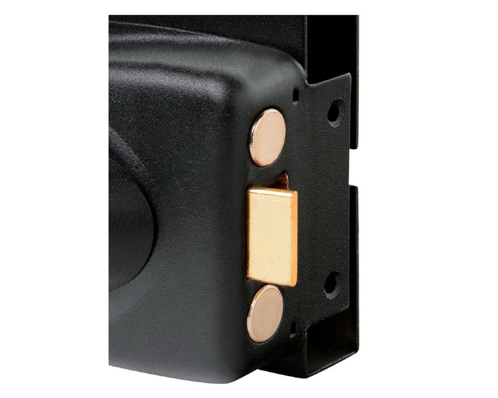 Cerradura sobreponer puertas de 30 mm 773 negro Odis-1