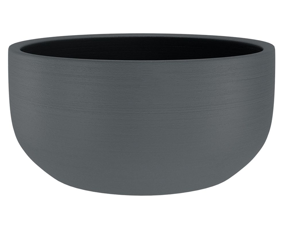 Maceta 30 cm Urania bowl antracita-0