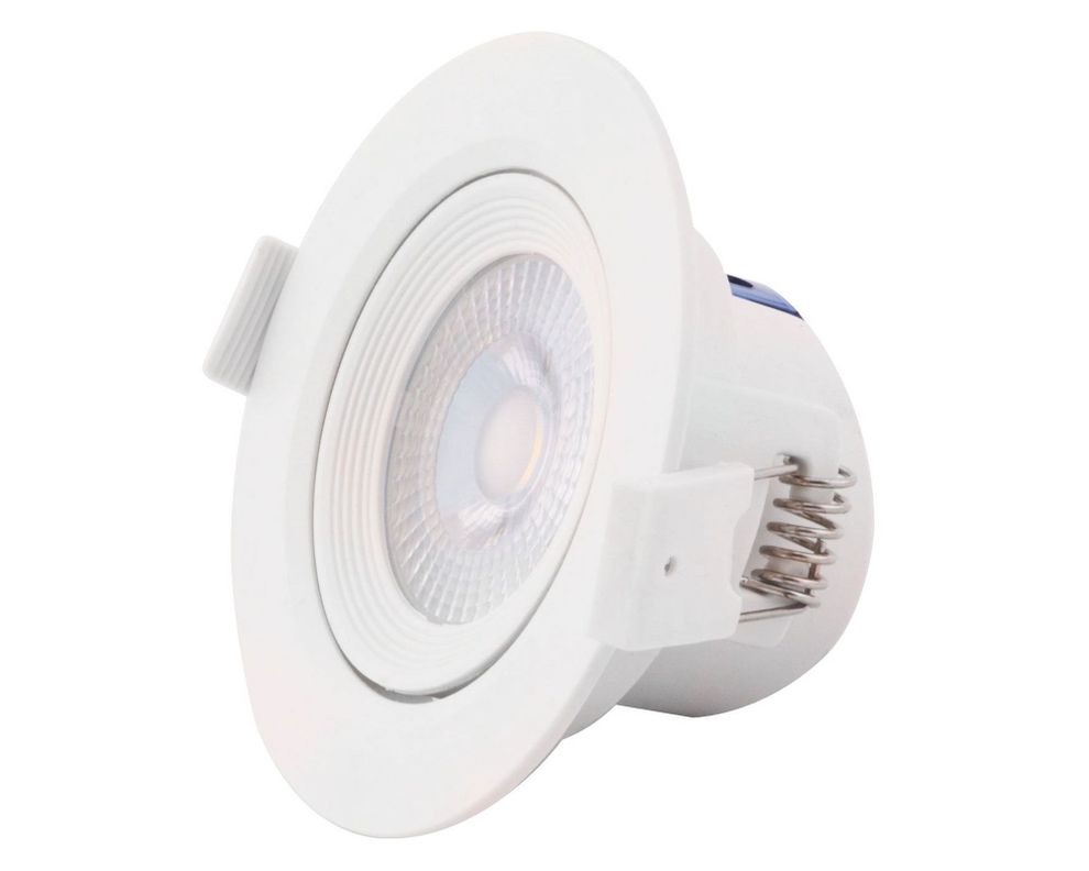 Foco embutido 1L LED 9 cm blanco 3 unidades Drl-1