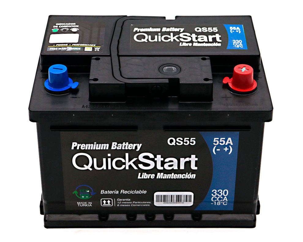 Batería 55AH 330CCA derecho QS55 Quick Start-2