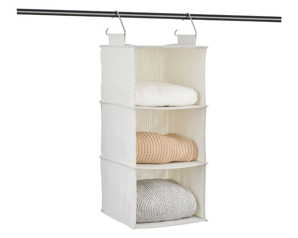 Organizador clóset colgante tela 3 niveles-1