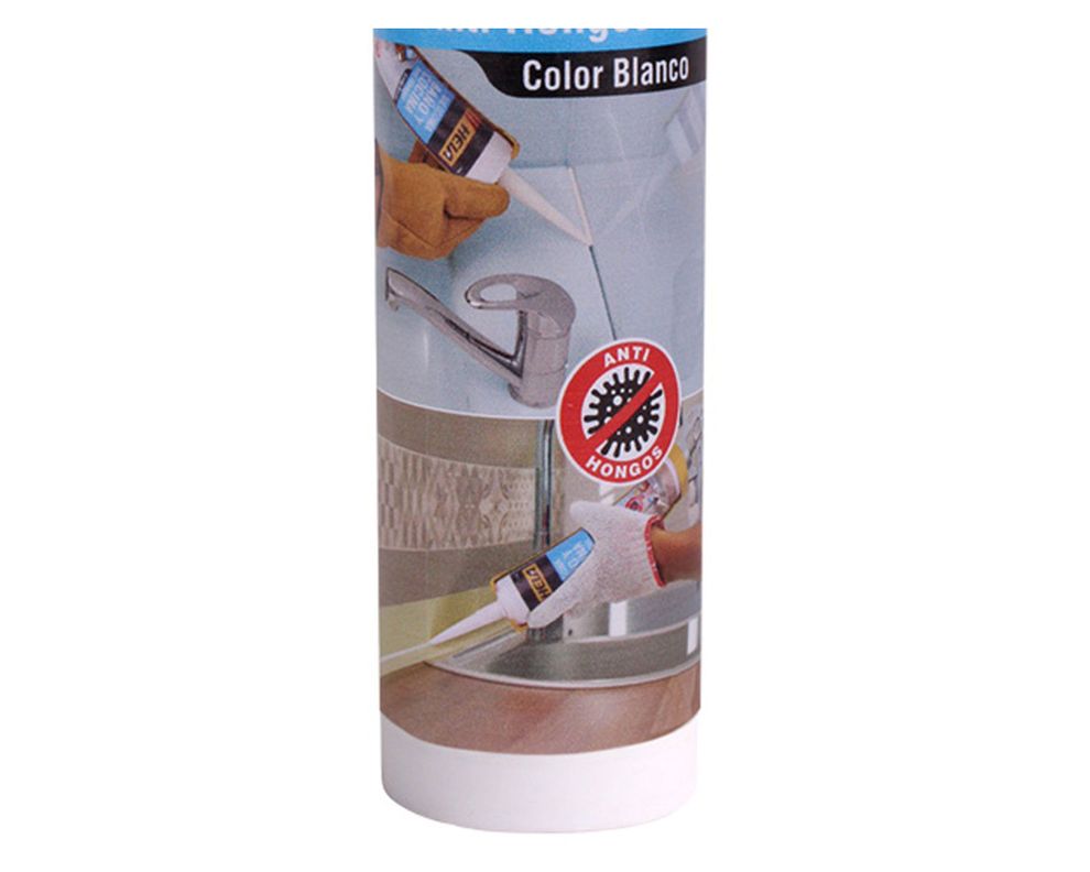 Sellador baño y cocina 280 ml blanco Hela-2