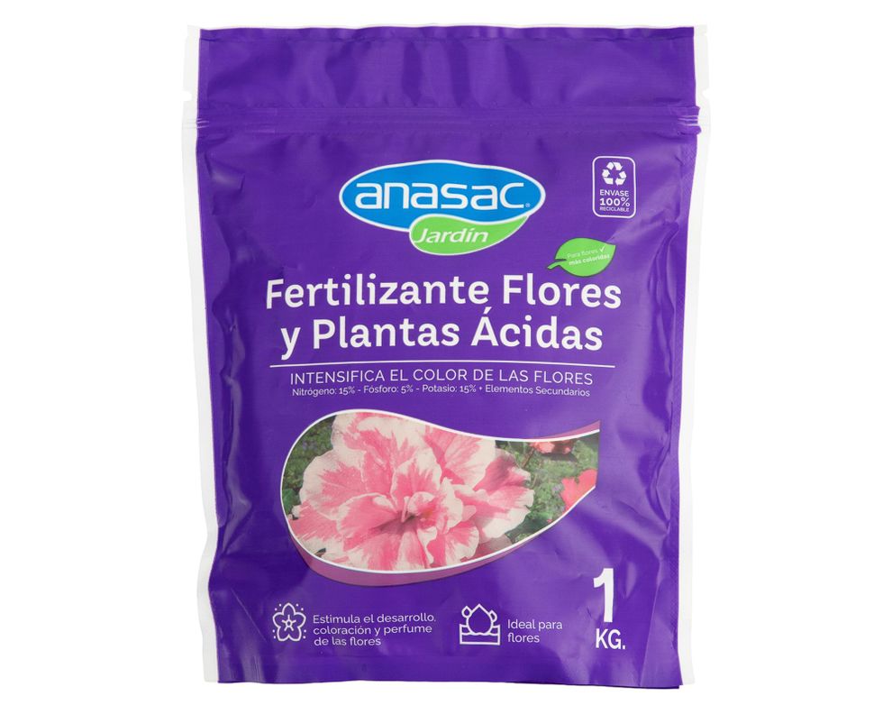 Fertilizante flores & plantas acidas 1 kg-0