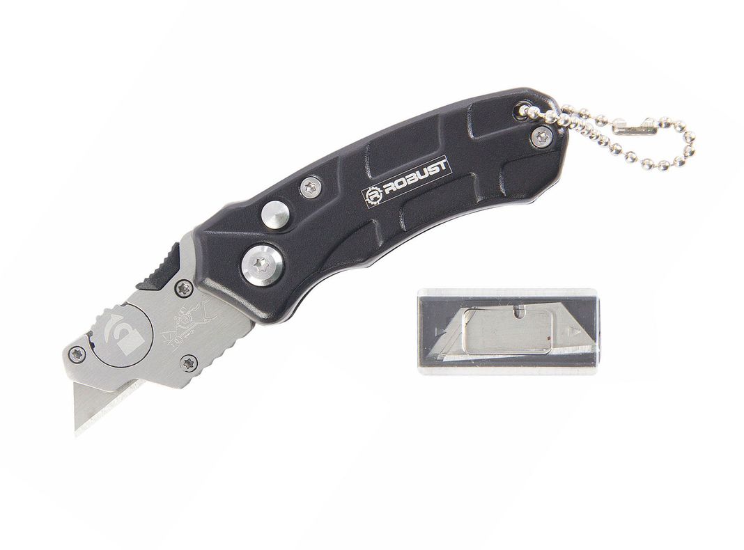 Cuchillo cartonero uso pesado antideslizante Robust-0