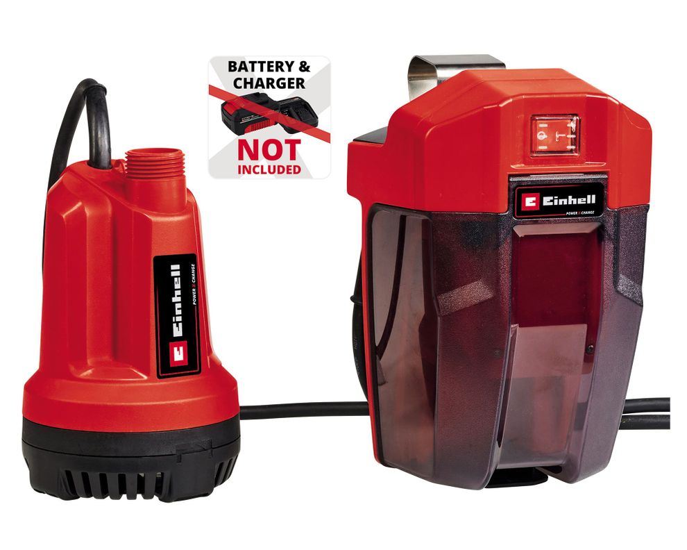 Bomba agua limpia inalámbrica GE-SP 18 Li - Solo Einhell-0