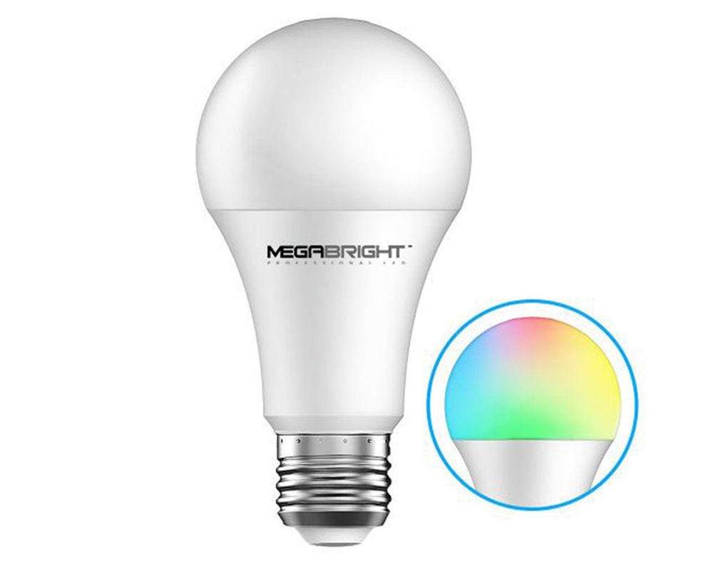 Ampolleta LED 10W E27 A60 SMART WIFI blanco Megabright.-1