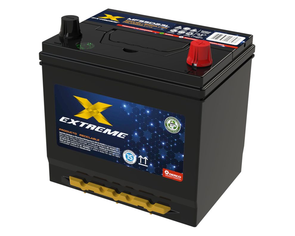 Batería 60AH 500CCA Derecho MF55D23L Extreme.-3
