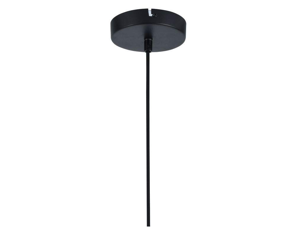Lámpara colgar 1L E27 Alcántara negro Abitare-6