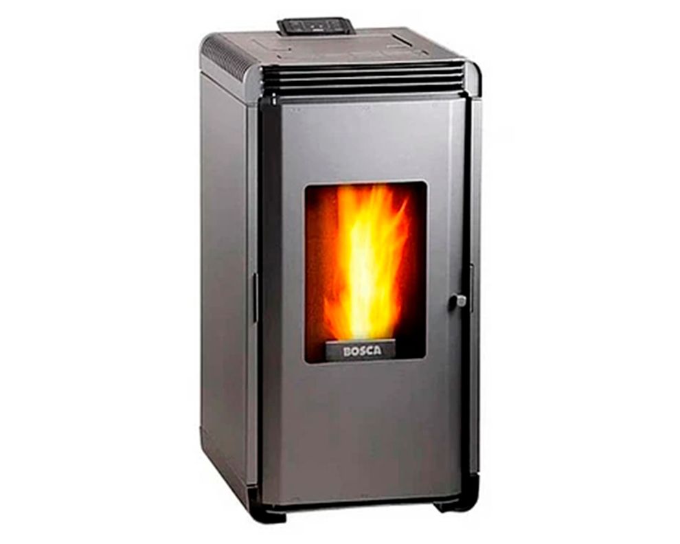 Estufa a pellet Hera+ 9 kW charcoal-0