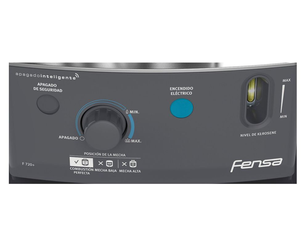 Estufa a parafina 2700W F 720+ grafito Fensa-1