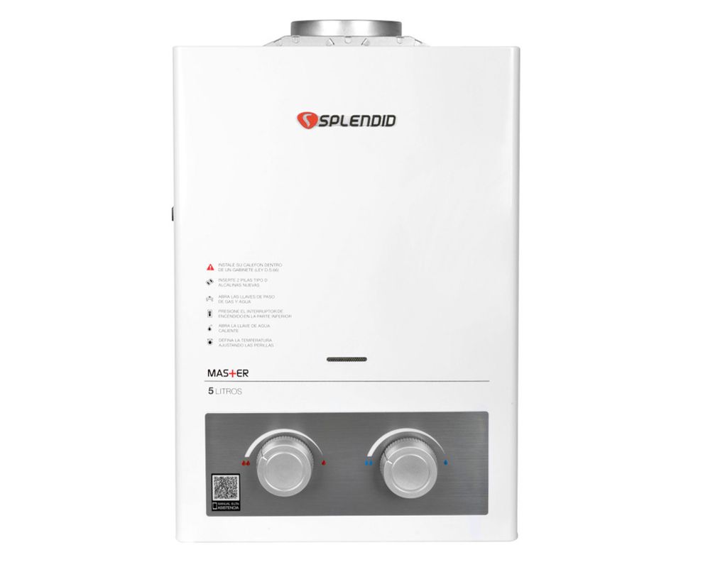 Calefont MV SB 5-1 5 lt tiro natural gas licuado-0
